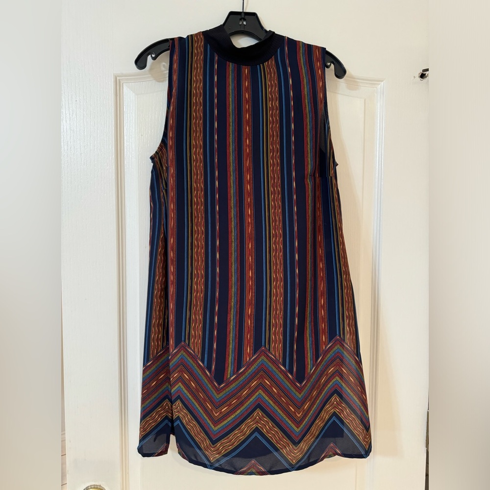 Colorful tunic. Long loose fitting